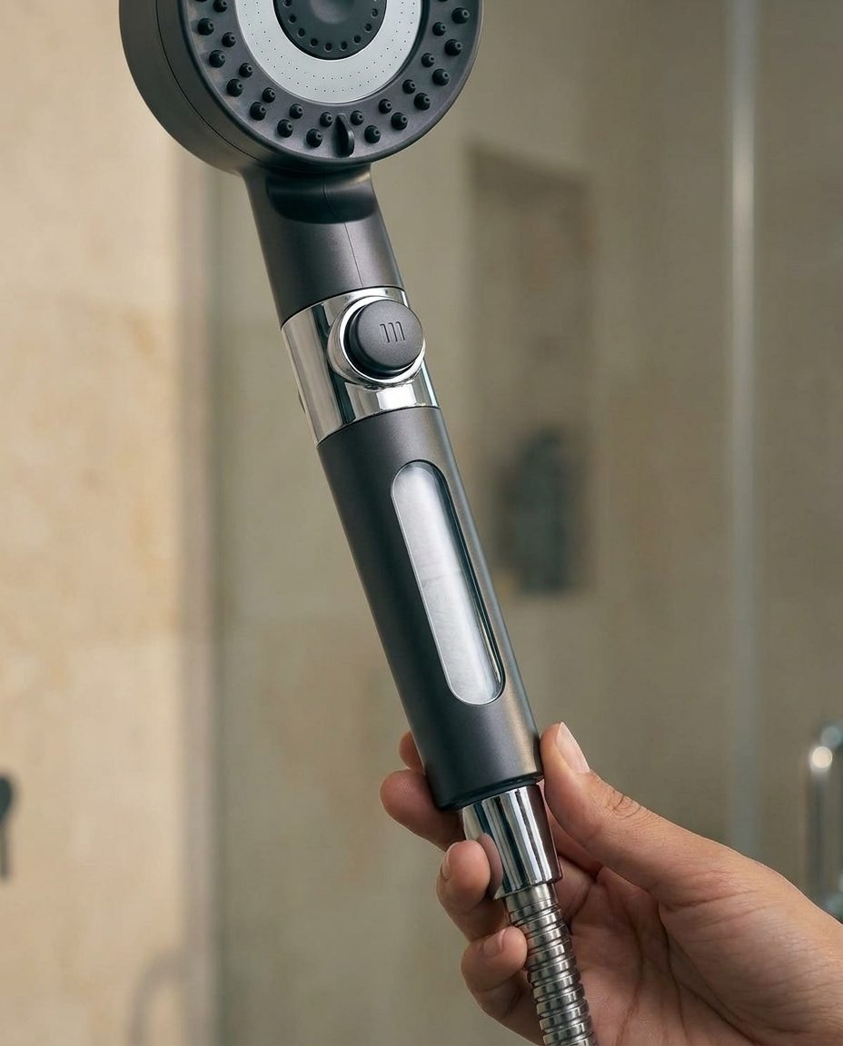 CONNECT filtered shower head