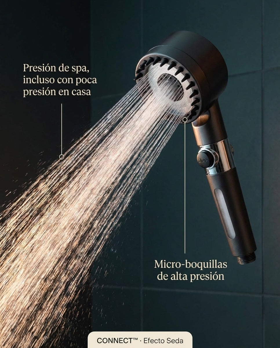 CONNECT en funcionamiento con presión de spa