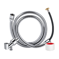 Wall mount and steel hose